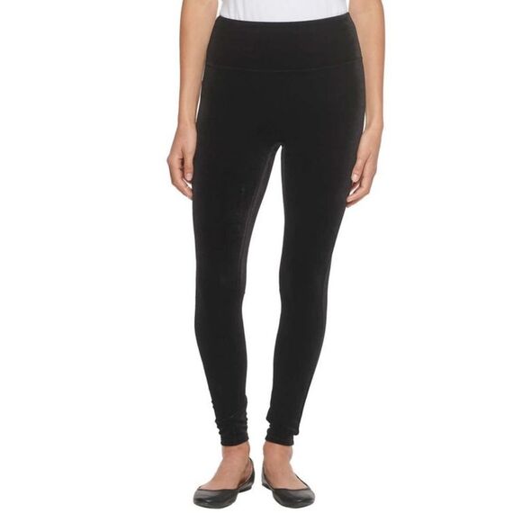 Andrew Marc Pants - Andrew Marc Ladies' Velvet Legging, Black